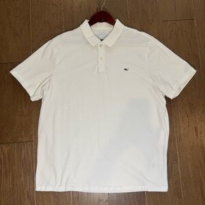 Vineyard Vines Classic White Polo Shirt